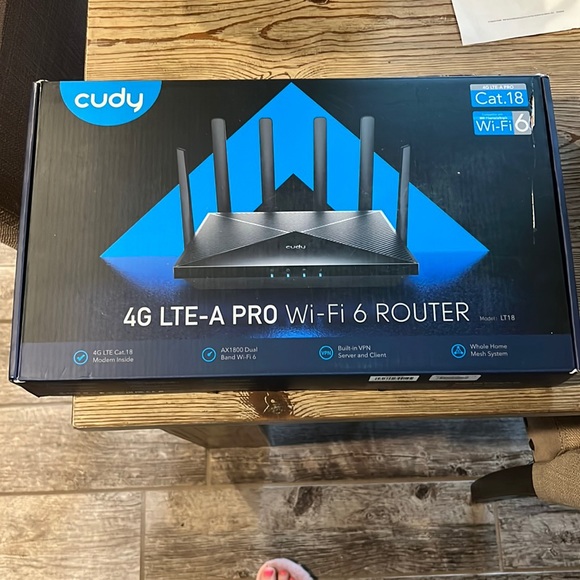 4G LTE-A PRO Wi-Fi 6 ROUTER - Picture 1 of 3